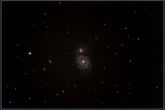 M51 Whirlpool-Galaxie